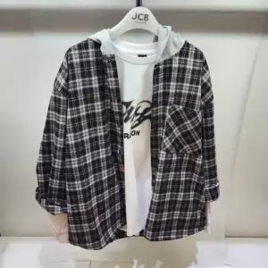 JCB HC06 체크 셔츠형 아우터  JBF0U502