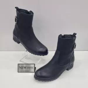 [탠디]미셸by탠디 여성 3CM 국내 제작 내피 인조 양털 사이드 버클 포인트 앵