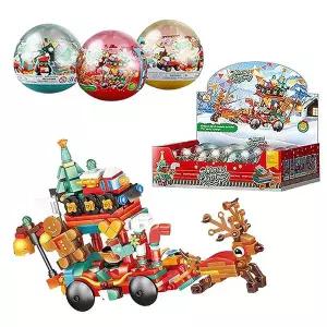 캡슐 블록 크리스마스 루돌프 12개 1세트 장난감 블럭 나노블록