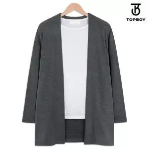 [하프클럽/탑보이]소프트 루즈핏 로브 가디건 (ADD073)