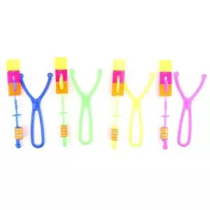 빙글빙글 슈팅 불빛 낙하산 하늘팽이10P 기념품 레트로 초등학생