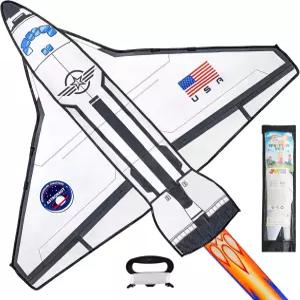 262.5피트 길이의 줄과 야외 게임 및 활동을 위한 대형 비치 카이트로 와 성인 모두 쉽게 비행할 수 있는