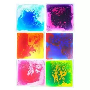 호기심 유아 걸음마 사각 액체보드판 6종 키즈 조카선물 촉감