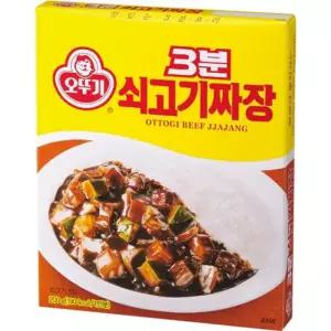 3분 쇠고기짜장 200g 오뚜기