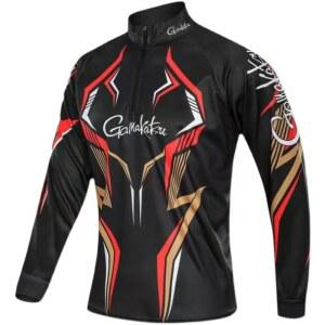 가을 낚시복 낚시티 반집업 반소매 반지퍼 23신형 리미티드프로 쿨링 스포츠 가마카츠 후드