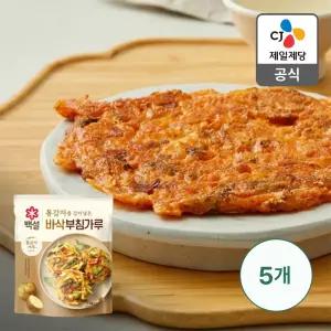 백설 통감자 바삭 부침가루 1kg, 5개