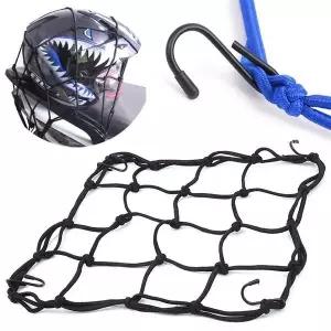 [골드스마일]오토바이짐칸망 그물망 30x30cm 오토바이 자전거 덮개 짐칸망 로프