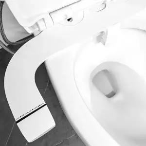 슬림 수동 회전 변기용 비전기 위생 세정기