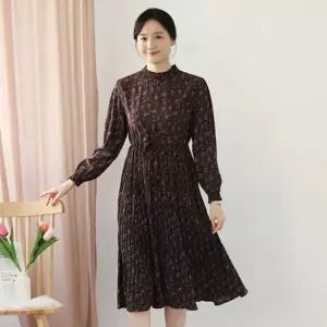 [웬디즈갤러리]스모크 허리 스트링 원피스 /플리츠 여성 데일리 슬림 UOP103