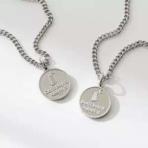 [벨가] 써지컬 강아지 고양이 후원 코인 목걸이