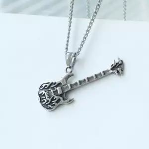 [벨가]  써지컬스틸 빈티지 기타 목걸이