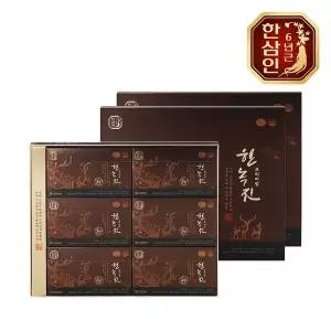 [한삼인][농협홍삼] 한삼인 한녹진 프리미엄 60ml 30포 2세트+쇼핑백