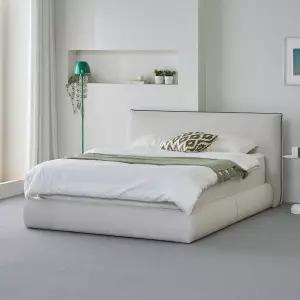 [롯데백화점]헤르짐머 헤르짐머 노드 패브릭 평상형 제작 침대 프레임 라지킹LK