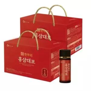 한뿌리 홍삼대보 10병 2박스