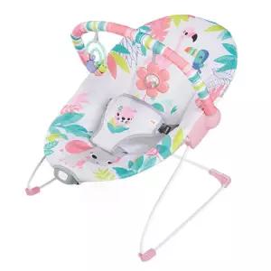 브라이트스타트 유아발육용품 플라밍고 바운서 유아 아기 흔들침대