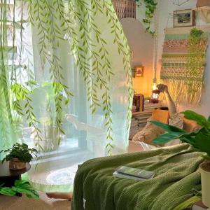 투명 롤스크린 커튼 거실 침실 창문 인테리어