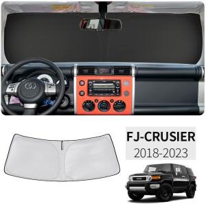 FJ 크루저 자동차 차양 우산 보호대 파라솔 여름 태양 인테리어 앞유리 액세서리