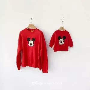 [보리보리/오뜨베베]디즈니맨투맨 미키 (패밀리룩)(간절기)