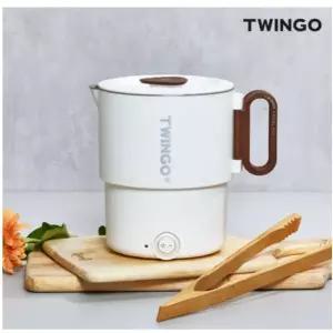 트윙고 트래블팟 WMP-901HF 접이식 폴딩 포트 여행용 (화이트)