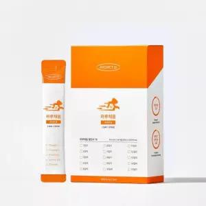 프로젝트21 고양이  력 유산균 오메가3 노묘 비듬 하루채움 닭맛 모음