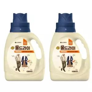 테크 중성 세탁 세제 울드라이 이염 방지 1.5L X2개
