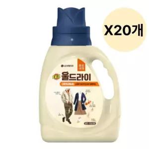 테크 울드라이 세탁 중성 세제 이염 방지 1.5L X20개