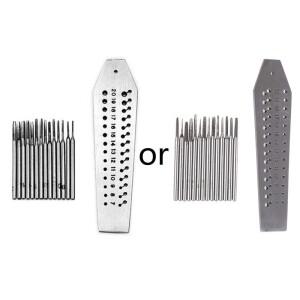 정밀도 탭 및 다이 세트 14 스크류 플레이트 0.7mm -2mm jewelry & watch