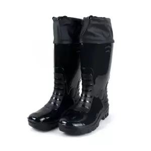 PVC소재 방한털 부착 B812 카프 방한장화-WFIULOP