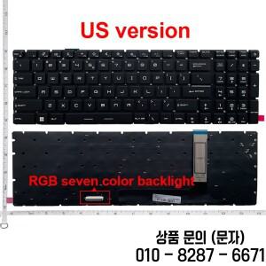 미국산 새 노트북 키보드 MSI GE76 Pro MS 17K3 10UE Alpha C7VF 용