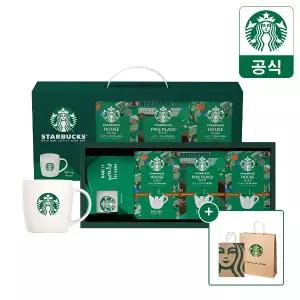 [무배+쇼핑백] 스타벅스 드립백 커피 설 선물세트 (15T+머그)