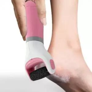 풋각질제거 풋굳은살제거 실키피트 전동 발각질 제거기 핑크