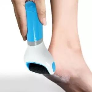 풋각질제거 풋굳은살제거 실키피트 전동 발각질 제거기 블루