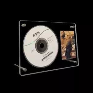 (타입 CD 1+포카 1)아크릴 CD 홀더 CD 1+포카1 수납 보관 거치대 CD꽂이