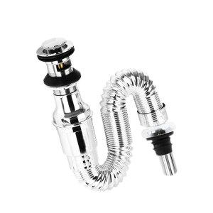 세면대 배수구 일체형  자동팝업 세면기 부속 부속품 막힘해결 배수관 교체 프리미엄 아이트랩