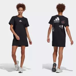 [아디다스]아디다스 하트 반팔 원피스 XS S M L