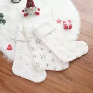 [텐바이텐]산타 화이트 대형양말 크리스마스 선물주머니