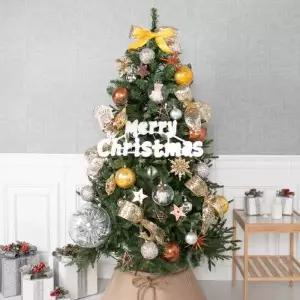 [텐바이텐]크리스마스 트리 나무 장식 풀세트 라이트웨이브 150cm 단면