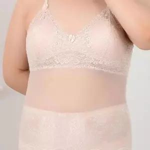 [오노마] ONM 레이스 망사 빅사이즈 끈 브라런닝 B컵 메리야스 속옷 (S11876151)