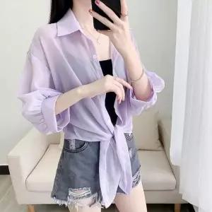 [오노마] ONM HH 쉬폰 시스루 블라우스 셔츠 D30 (S11872539)