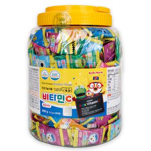뽀로로 비타민 C 복숭아맛 500정 1개