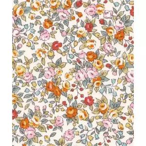 [퀼트스타] 수입원단 코튼 쁘띠가든 플로라블룸_옐로우 (76154)