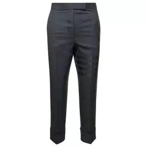 [톰브라운][명품] 톰 브라운 톰브라운 플레인 4바 울 클래식 백스트랩 트라우저