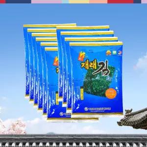 해조식품 국내산 전통식품 광천 생생 재래김 10봉