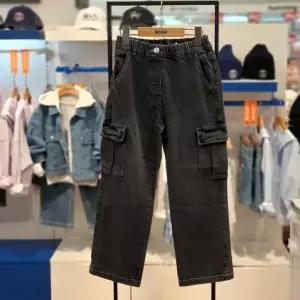 [에스핏] HC08 건빵 와이드데님PT 에스핏주니어 남아/봄가을 데님 팬츠  SJZ101 MJ (S29978542)