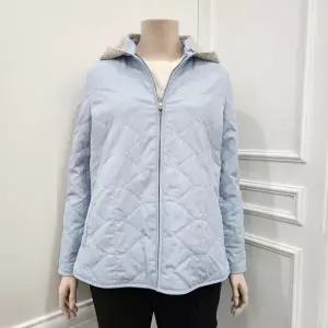 [프렐린]파크랜드 여성복 니트 후드 탈부착 누빔 점퍼  RJJ251S21_JJ