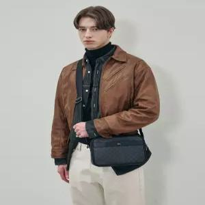 닥스 액세서리 25SS [크로스백][BARNET HILL] 블랙 아머엑스 고강도 소재 가로형 DBBA5E712BK