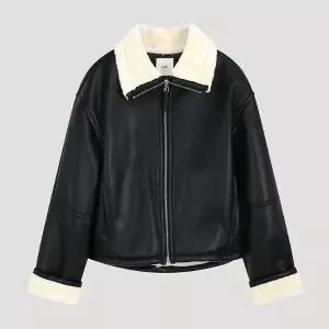 [롯데백화점]리스트 시어링 레더 무스탕 자켓(TWUJKO82020)