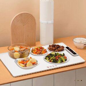매직 푸드워머 가정용 주방 실리콘 단열 가열 접이식 다기능 플레이트 테이블 식탁 보드