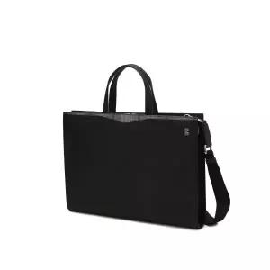 [롯데백화점]닥스 액세서리 LL[쇼핑백동봉][EDINBURGH][에딘버러] 블랙 체크배색 소가죽 서류가방 DBBA5E05