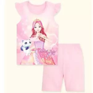 [레노마 이너웨어]시크릿쥬쥬 여아 뮤즈 민소매 상하복 PK YC1EW53969_HDD